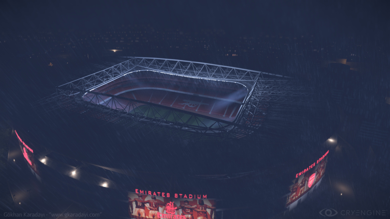 Illustration for article titled Real-Life Football Stadium Looks Glorious in CryEngine